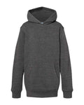 J. America 8880 Youth Triblend Fleece Hooded Sweatshirt