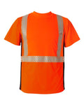 Kishigo 9114-9115 Unisex Premium Black Series® Breathable Tape Class 2 T-Shirt