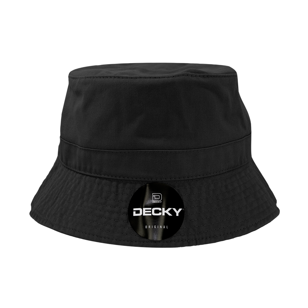 Decky 961 Relaxed Polo Buckets, Black