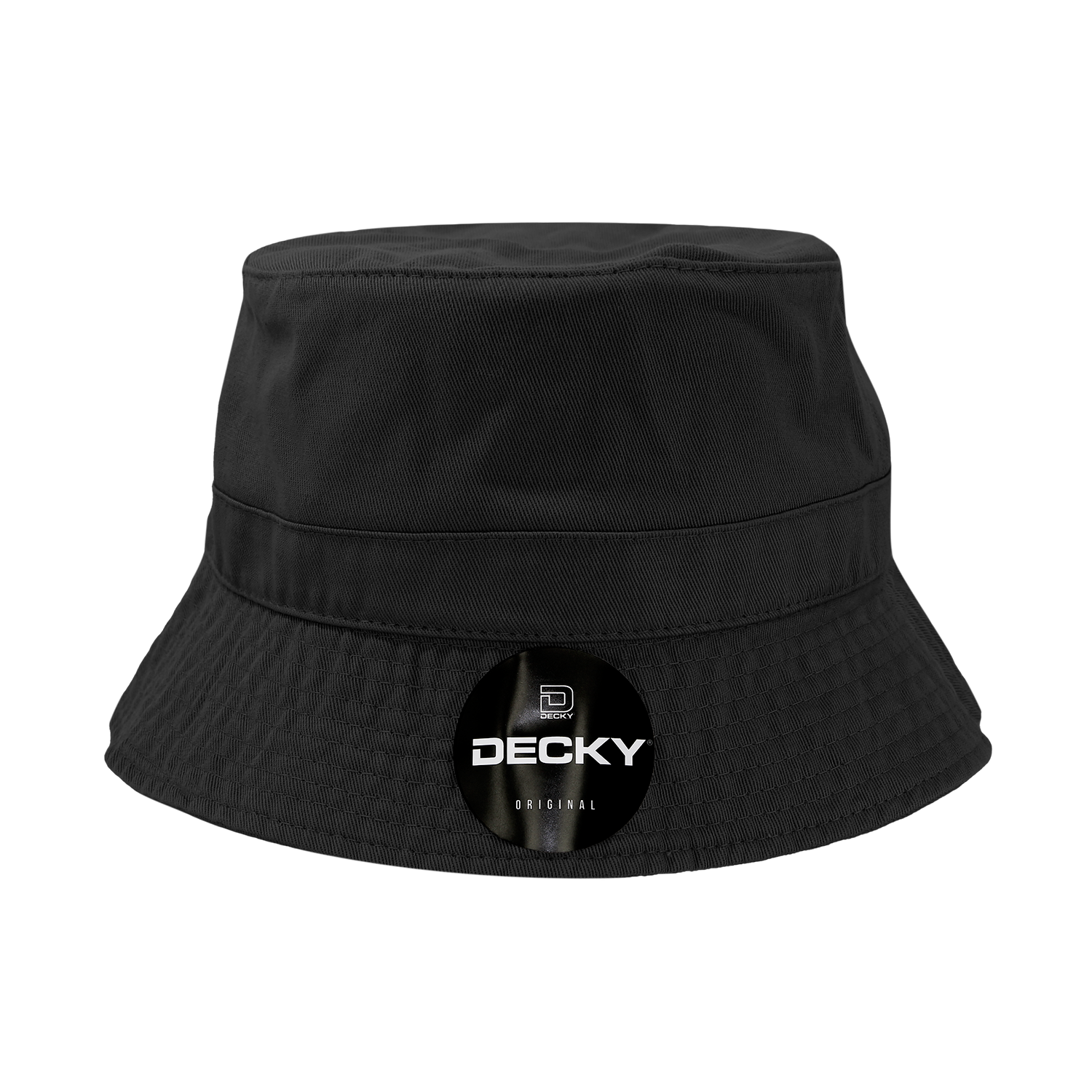 Decky 961 Relaxed Polo Buckets, Black