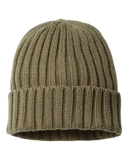 Atlantis Headwear SHORE Sustainable Cable Knit Cuffed Beanie