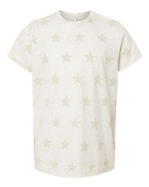 Code Five 2229 Youth Star Print Tee