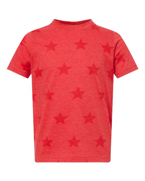 Code Five 3029 Toddler Star Print Tee