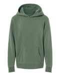 Independent Trading Co. PRM1500Y Youth Midweight Pigment-Dyed Hooded Sweatshirt