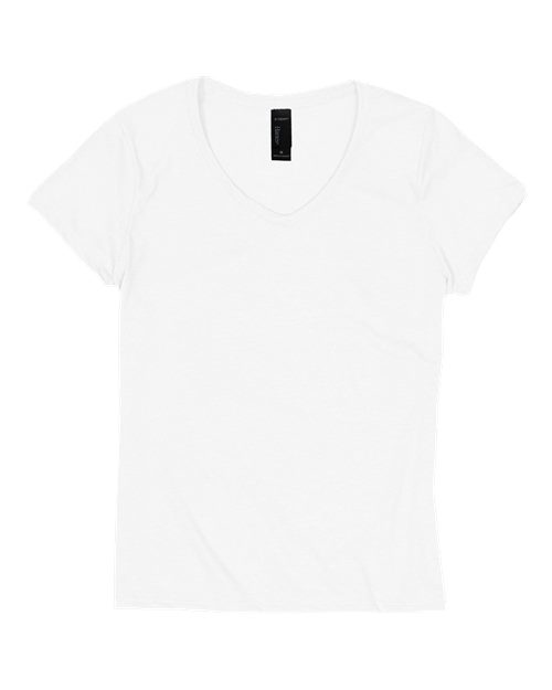 Hanes 42VT Women's Perfect-T Triblend V-Neck T-Shirt