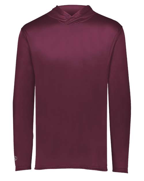 Holloway 222830 Men's Momentum Hooded Long Sleeve T-Shirt