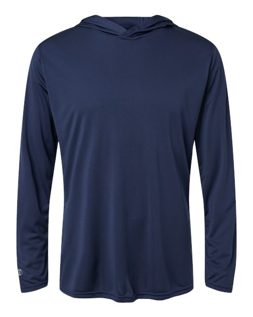 Holloway 222830 Men's Momentum Hooded Long Sleeve T-Shirt