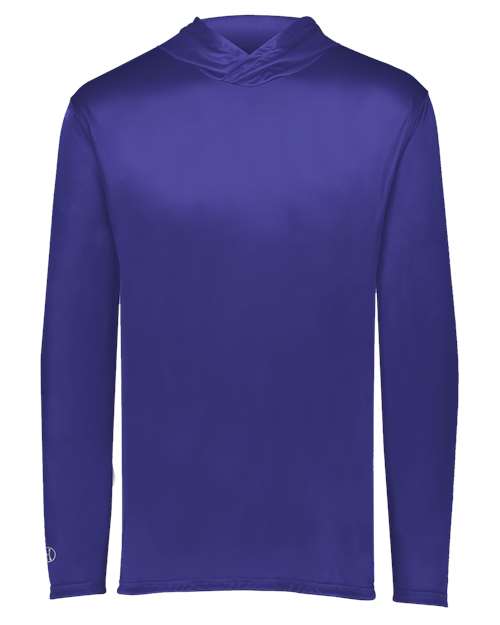 Holloway 222830 Men's Momentum Hooded Long Sleeve T-Shirt