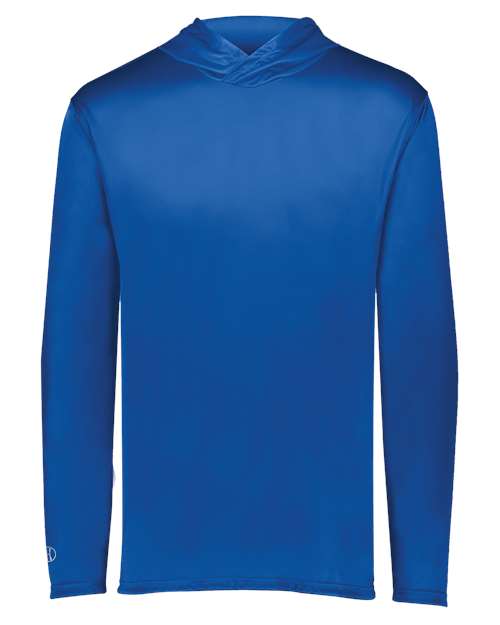 Holloway 222830 Men's Momentum Hooded Long Sleeve T-Shirt