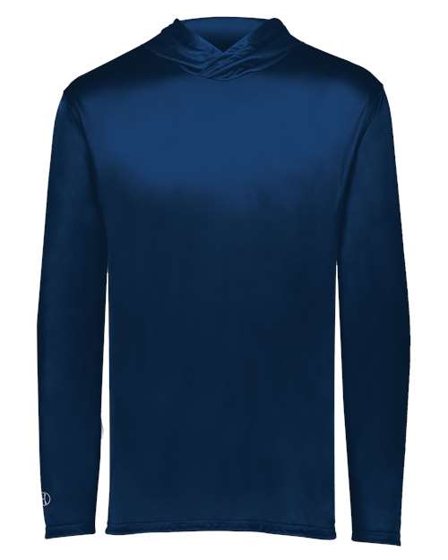 Holloway 222831 Youth Momentum Hooded Long Sleeve T-Shirt