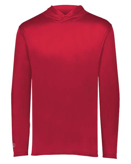 Holloway 222831 Youth Momentum Hooded Long Sleeve T-Shirt