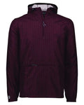 Holloway 229554 Men's Range Hooded Packable Quarter-Zip Jacket