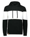 Holloway 229563 Men's All-American Fleece Colorblocked Hooded Sweatshirt