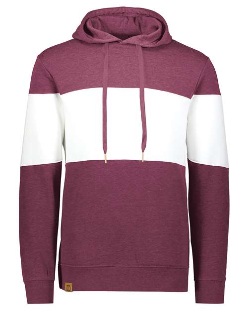 Holloway 229563 Men's All-American Fleece Colorblocked Hooded Sweatshirt