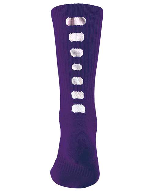 Augusta Sportswear 6091 Colorblocked Crew Socks