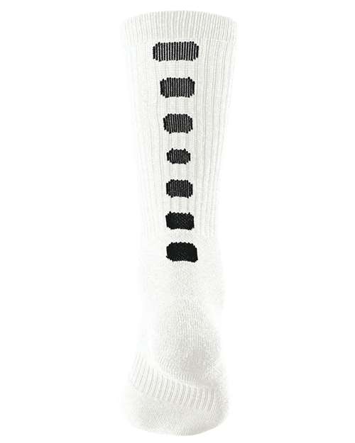Augusta Sportswear 6091 Colorblocked Crew Socks