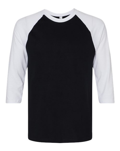 American Apparel 2003CVC Unisex CVC Three-Quarter Sleeve Tee