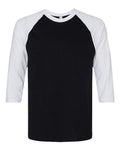 American Apparel 2003CVC Unisex CVC Three-Quarter Sleeve Tee