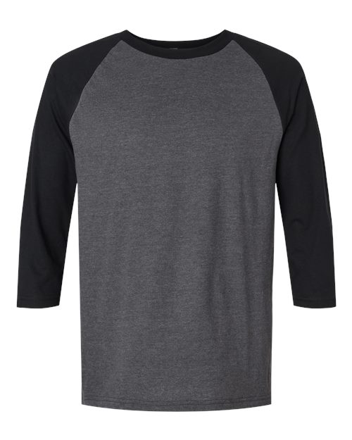 American Apparel 2003CVC Unisex CVC Three-Quarter Sleeve Tee