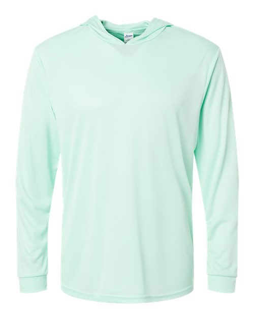 Paragon 220 Unisex Bahama Performance Hooded Long Sleeve T-Shirt
