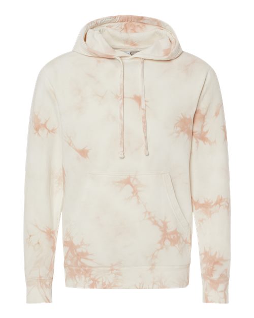 Independent Trading Co. PRM4500TD Unisex Midweight Tie-Dyed Hooded Sweatshirt