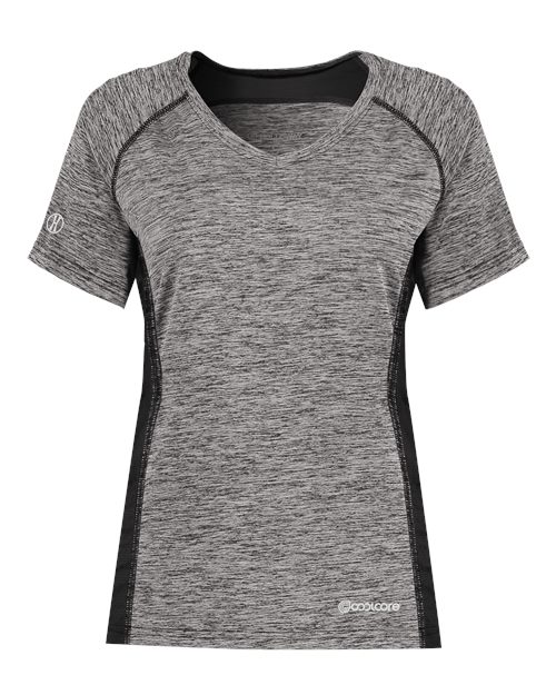 Holloway 222771 Women's Electrify CoolCore® V-Neck T-Shirt