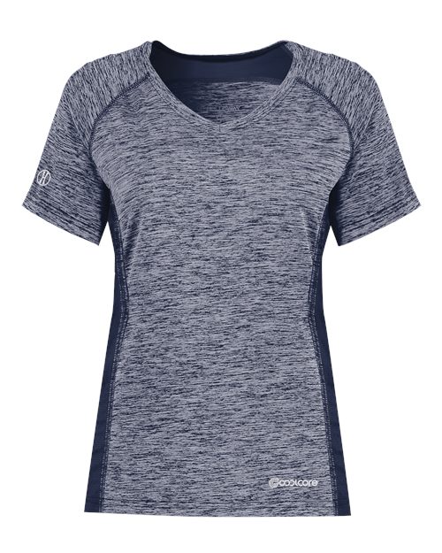 Holloway 222771 Women's Electrify CoolCore® V-Neck T-Shirt