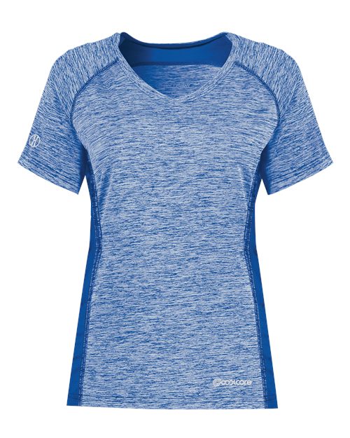 Holloway 222771 Women's Electrify CoolCore® V-Neck T-Shirt