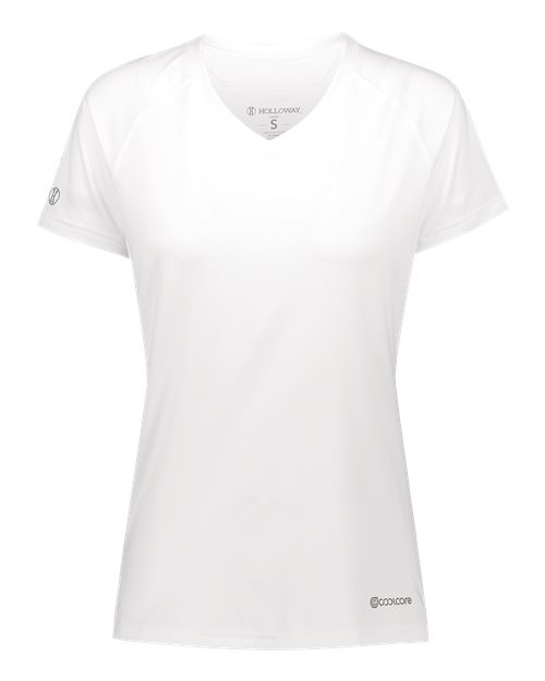 Holloway 222771 Women's Electrify CoolCore® V-Neck T-Shirt