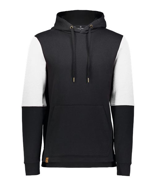 Holloway 222581 Men's All-American Team Fleece Colorblocked Hooded Sweatshirt