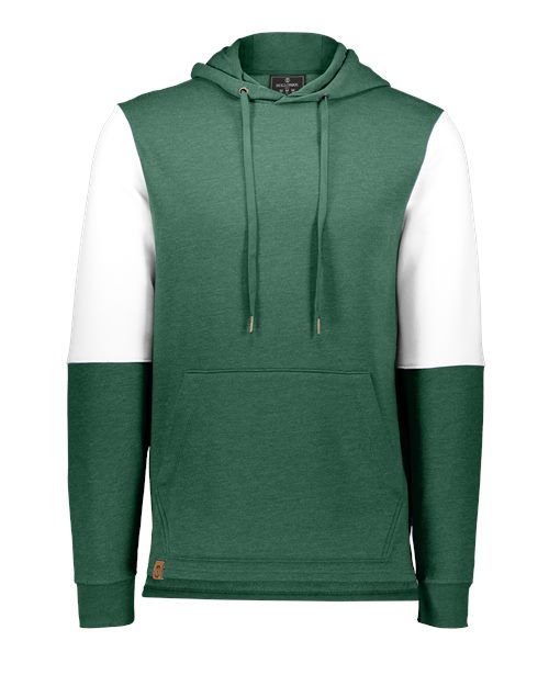 Holloway 222581 Men's All-American Team Fleece Colorblocked Hooded Sweatshirt
