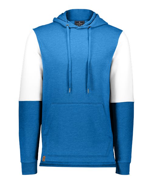 Holloway 222581 Men's All-American Team Fleece Colorblocked Hooded Sweatshirt