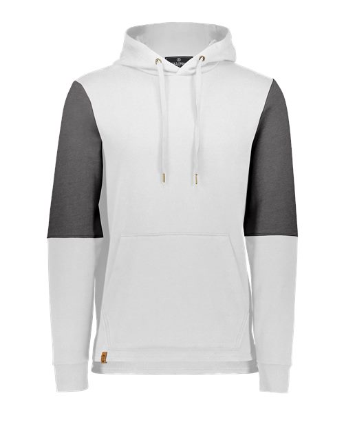 Holloway 222581 Men's All-American Team Fleece Colorblocked Hooded Sweatshirt