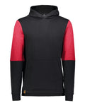 Holloway 222681 Youth All-American Team Fleece Colorblocked Hooded Sweatshirt