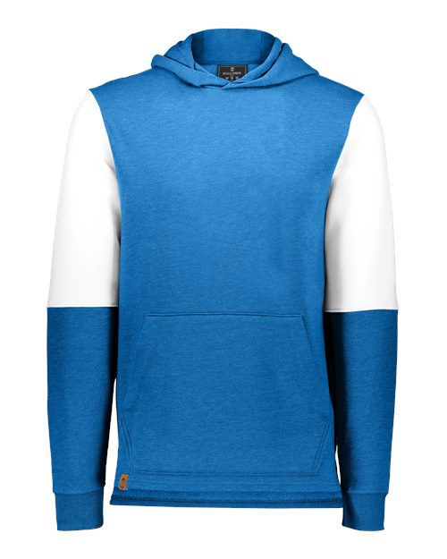 Holloway 222681 Youth All-American Team Fleece Colorblocked Hooded Sweatshirt