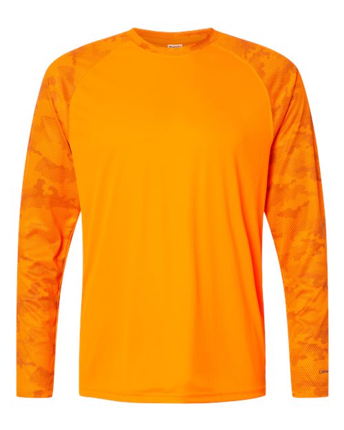 Paragon 216 Unisex Cayman Performance Camo Colorblocked Long Sleeve T-Shirt