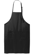 Port Authority A700 Port Authority Easy Care Extra Long Bib Apron with Stain Release