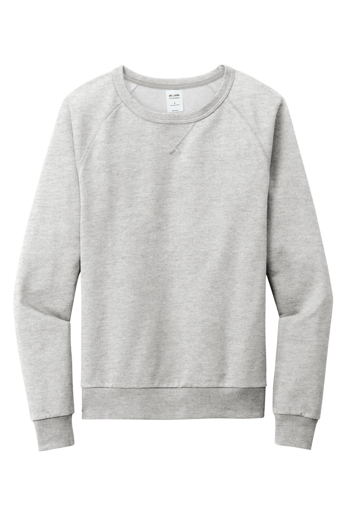 AllMade AL4004 Allmade Unisex Organic French Terry Crewneck Sweatshirt