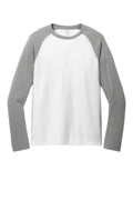 AllMade AL6009 Blend Long Sleeve Colorblock Raglan