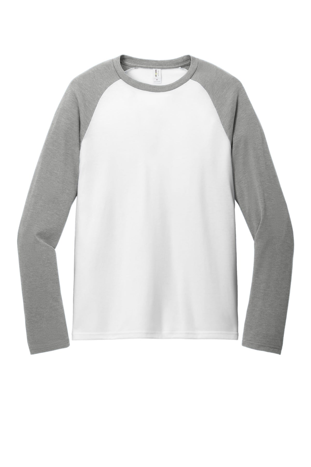 AllMade AL6009 Blend Long Sleeve Colorblock Raglan
