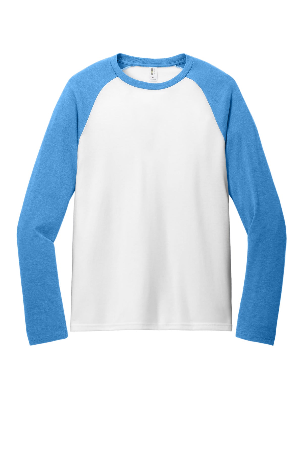 AllMade AL6009 Blend Long Sleeve Colorblock Raglan