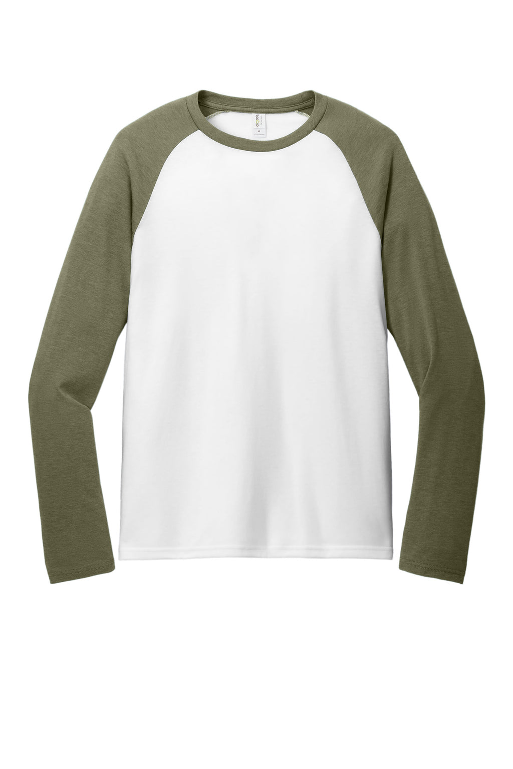 AllMade AL6009 Blend Long Sleeve Colorblock Raglan