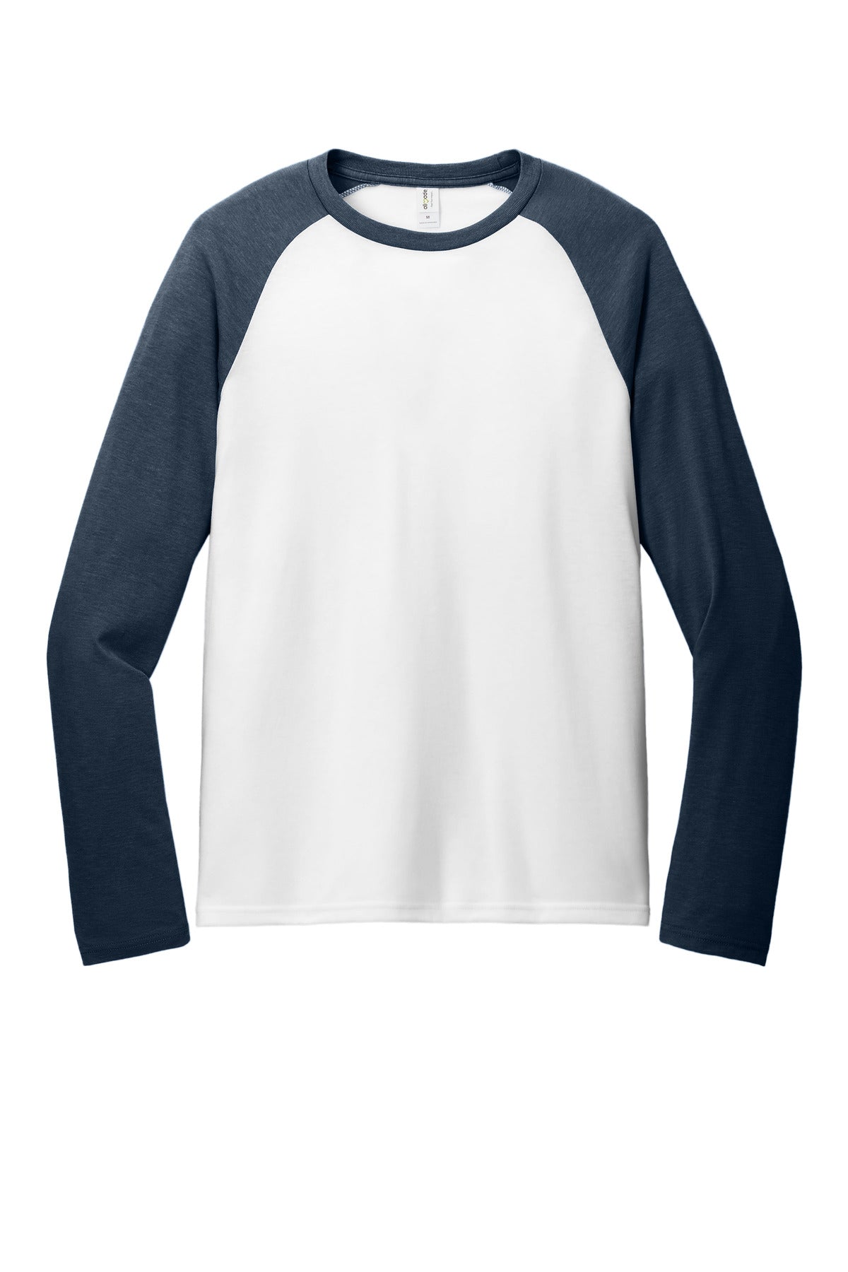 AllMade AL6009 Blend Long Sleeve Colorblock Raglan