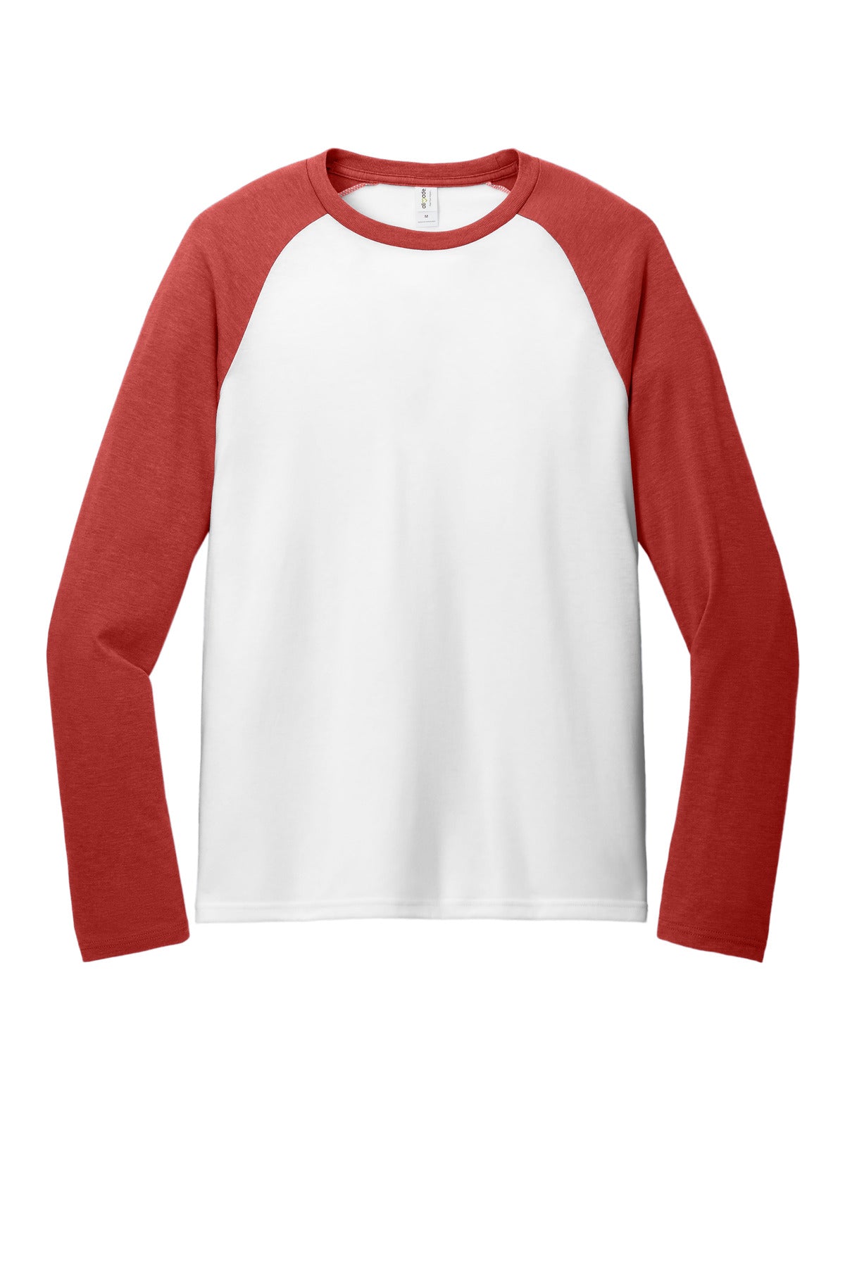 AllMade AL6009 Blend Long Sleeve Colorblock Raglan