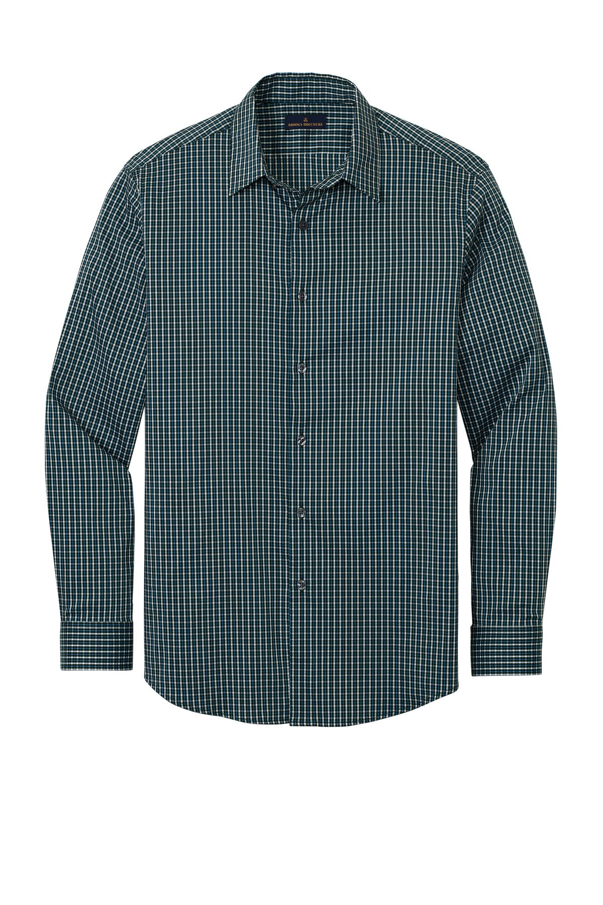 Brooks Brothers BB18006 Brooks Brothers Tech Stretch Patterned Shirt