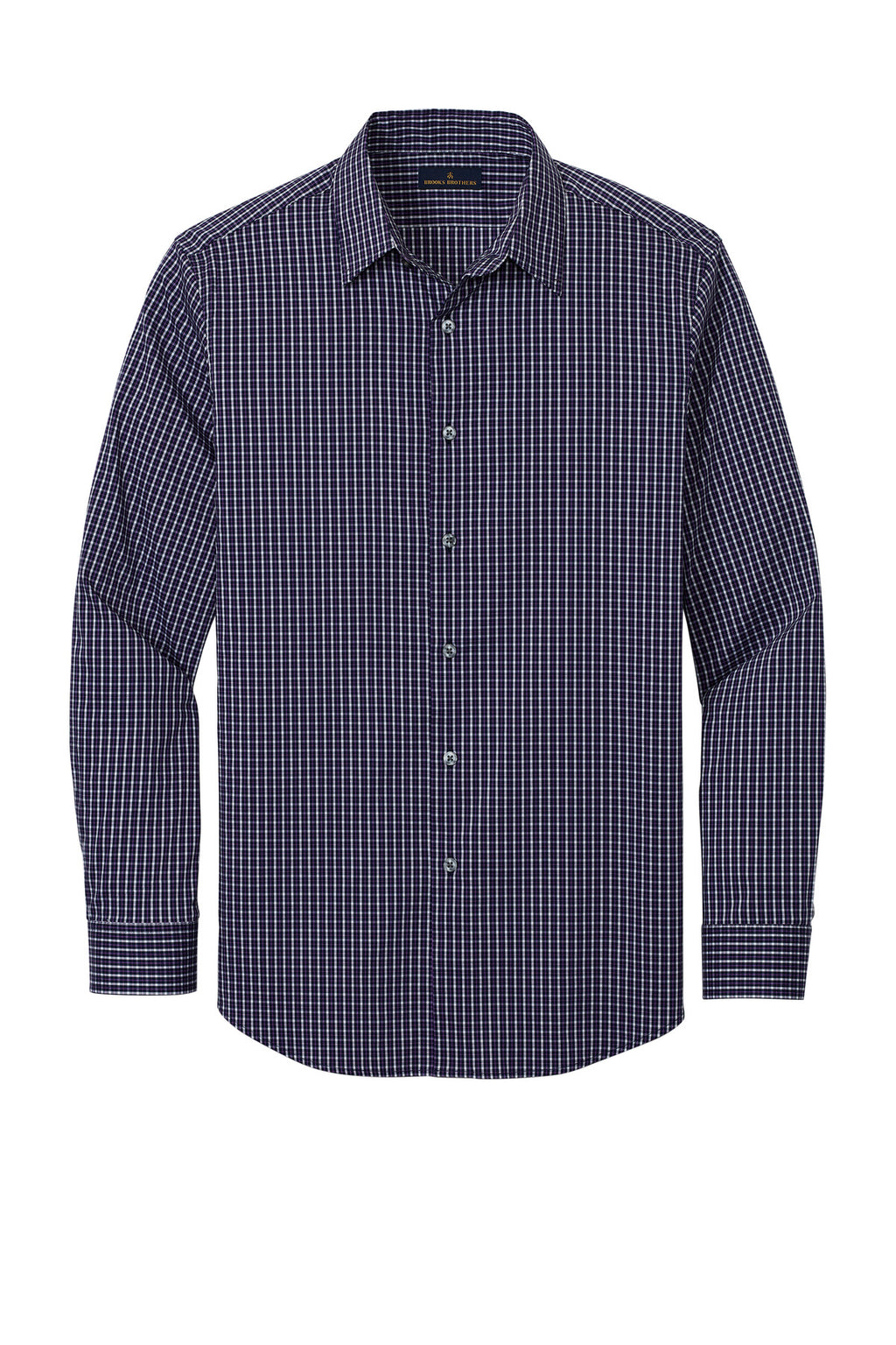 Brooks Brothers BB18006 Brooks Brothers Tech Stretch Patterned Shirt