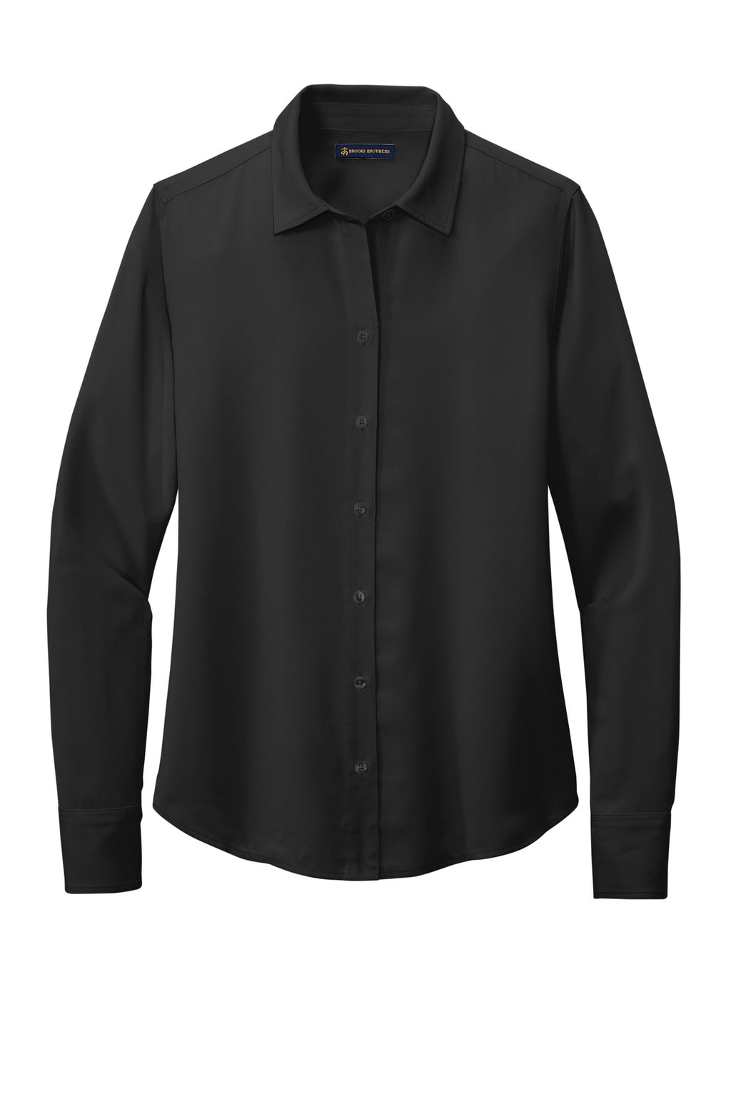 Brooks Brothers BB18007 Button Satin Blouse