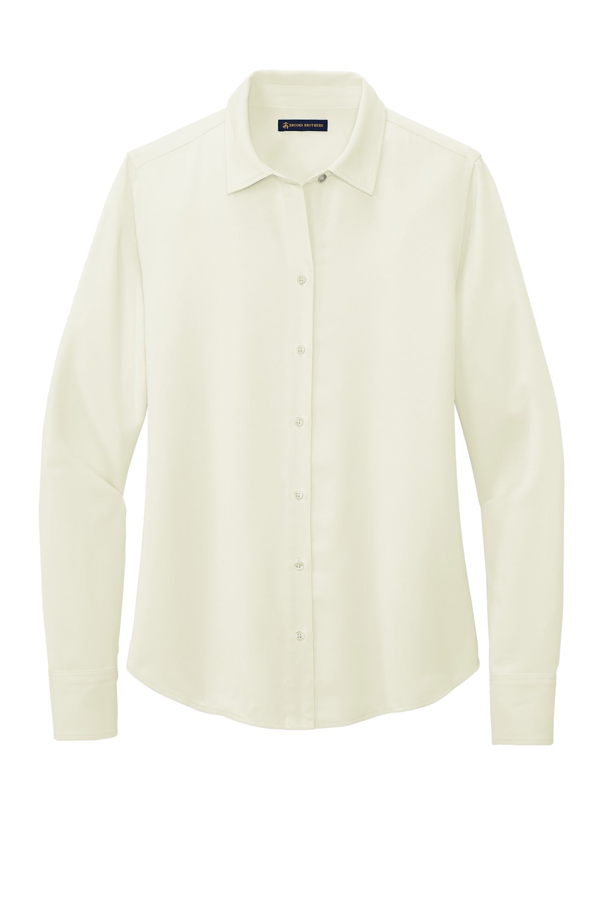 Brooks Brothers BB18007 Button Satin Blouse
