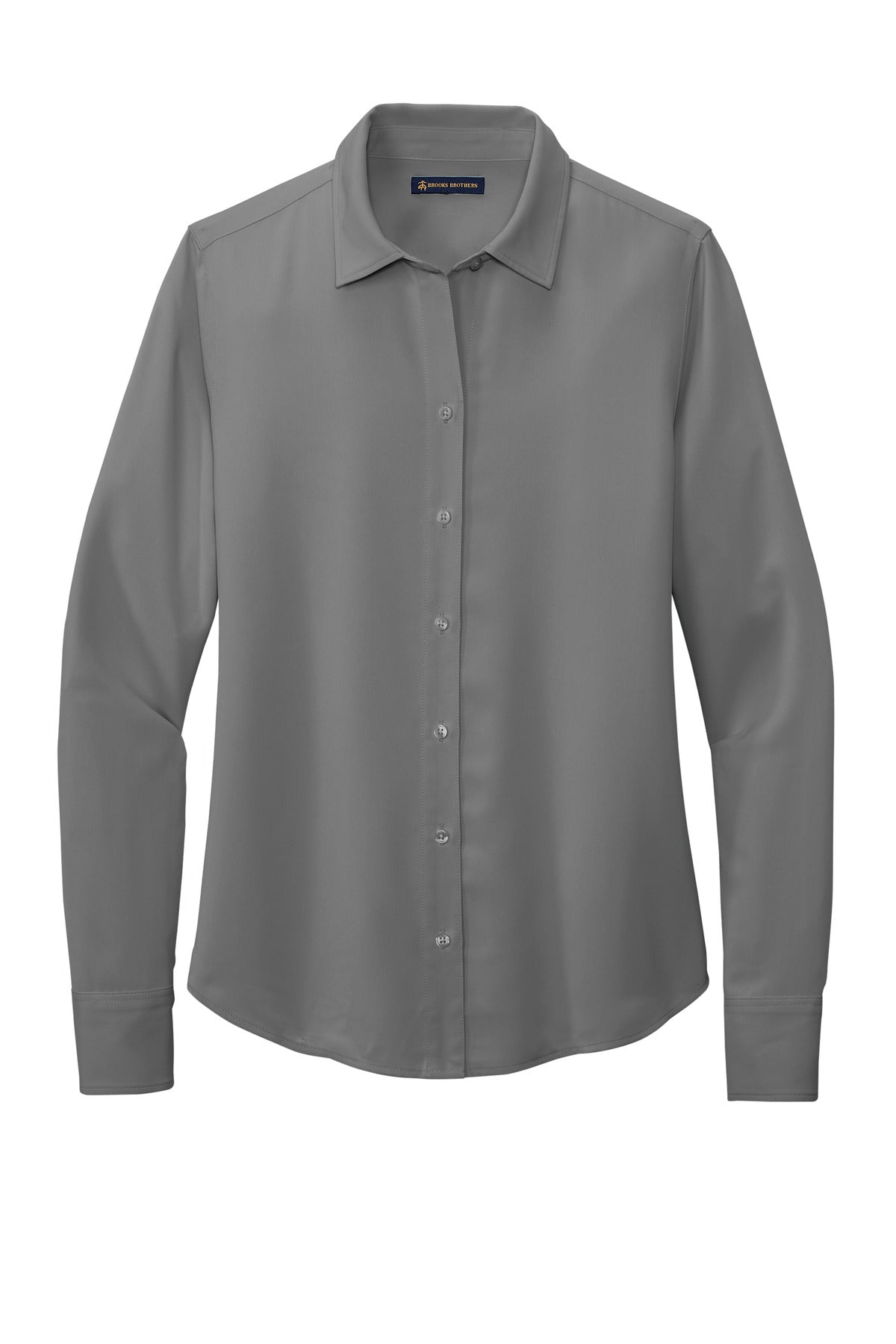 Brooks Brothers BB18007 Button Satin Blouse