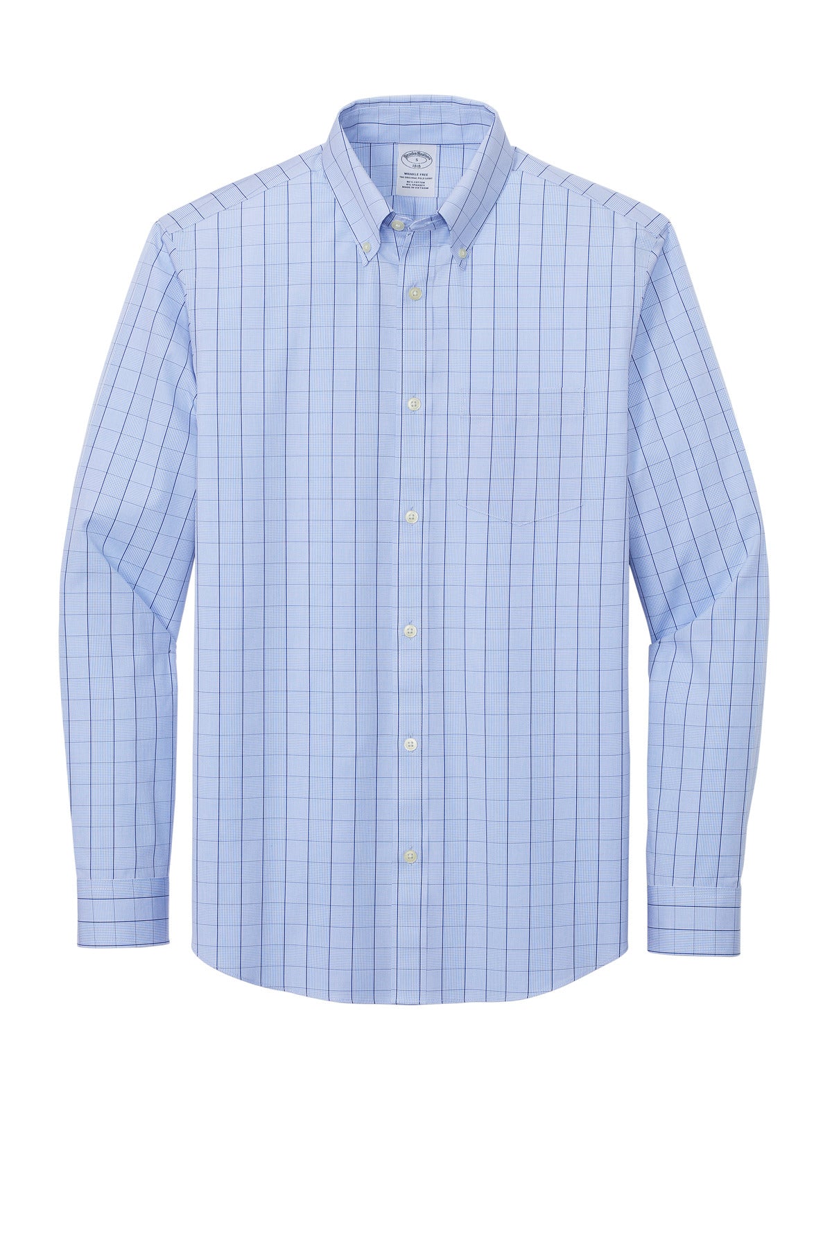 Brooks Brothers BB18008 Free Stretch Patterned Shirt